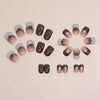 12 Sizes-24 Pcs Press On Nails R823