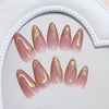12 Sizes-24 Pcs Press On Nails W1998