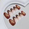 12 Sizes-24 PcsPress On Nails W2068