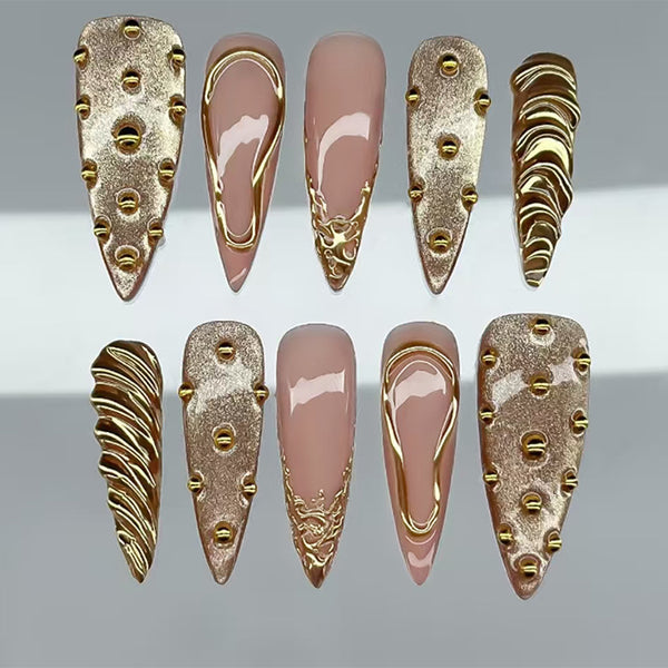 30 Pcs Press On Nails W2121
