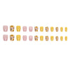 12 Sizes-24 Pcs Press On Nails W1456