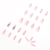 12 Sizes-24 Pcs Press On Nails JP1087