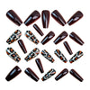 12 Sizes-24 Pcs Press On Nails Y1756