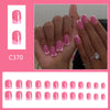 12 Sizes-24 PcsPress On Nails C370