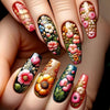 12 Sizes-24 Pcs Press On Nails Y723