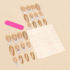 12 Sizes-24 Pcs Press On Nails BZ1545