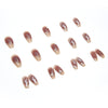 12 Sizes-24 Pcs Press On Nails Z257