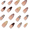 12 Sizes-24 Pcs Press On Nails JP4445