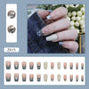 12 Sizes-24 Pcs Press On Nails Z615
