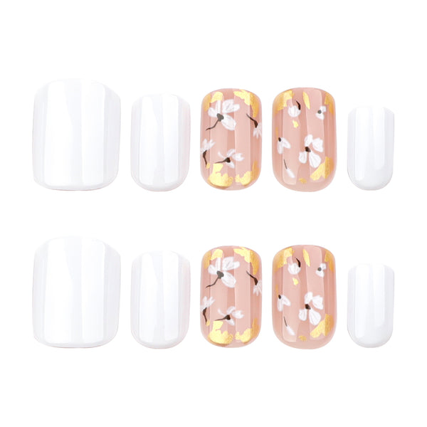 12 Sizes-24 Pcs Press On Nails JP3747