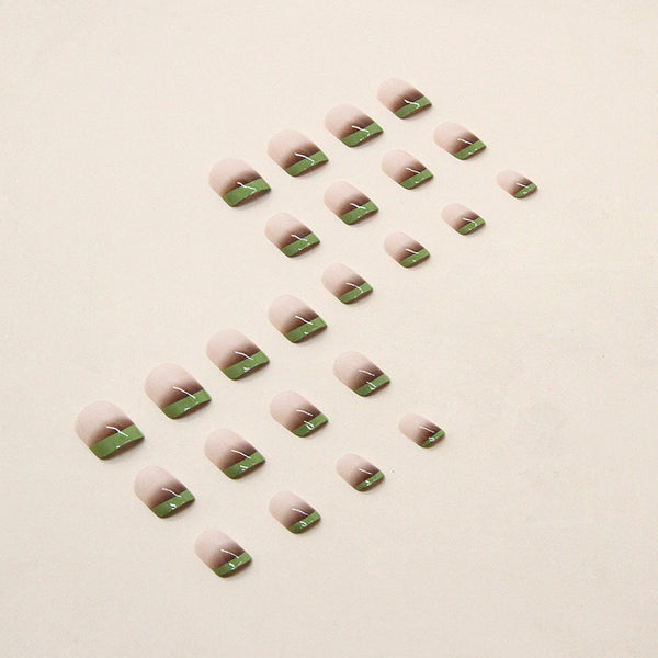 12 Sizes-24 Pcs Press On Nails R748