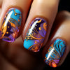 12 Sizes-24 Pcs Press On Nails Y425