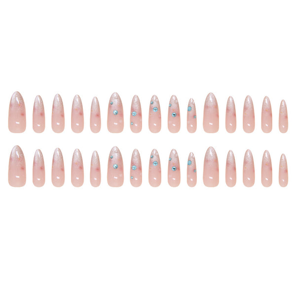 12 Sizes-24 Pcs Press On Nails MY081