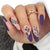 12 Sizes-24 Pcs Press On Nails JP2893