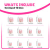 12 Sizes-24 PcsPress On Nails XD-93-32