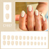12 Sizes-24 Pcs Press On Nails C1937