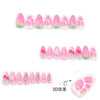 12 Sizes-24 Pcs Press On Nails JP3536
