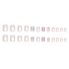 12 Sizes-24 Pcs Press On Nails W1779