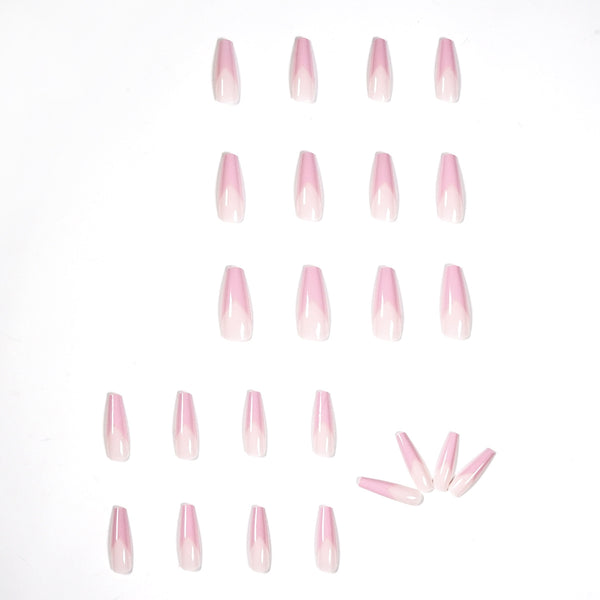 12 Sizes-24 Pcs Press On Nails JP1197