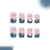 12 Sizes-24 Pcs Press On Nails C1603