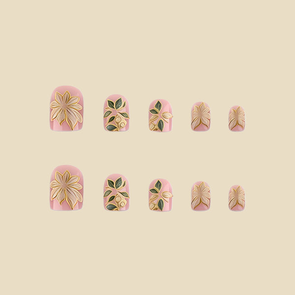 12 Sizes-24 Pcs Press On Nails y2069-z-24