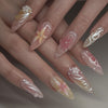 12 Sizes-24 Pcs Press On Nails JP3520