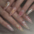 12 Sizes-24 Pcs Press On Nails JP3520