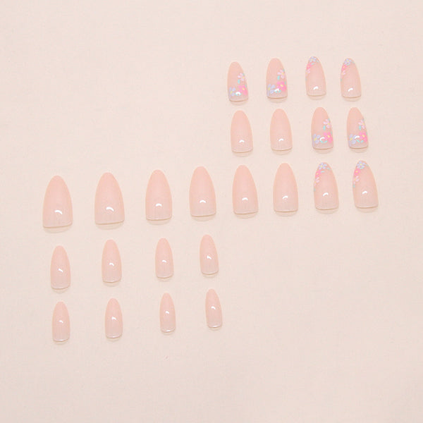 12 Sizes-24 Pcs Press On Nails W1946