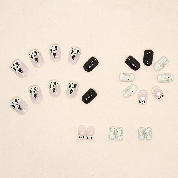 12 Sizes-24 Pcs Press On Nails Z554