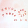12 Sizes-24 Pcs Press On Nails R516