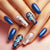 12 Sizes-24 Pcs Press On Nails Y1571