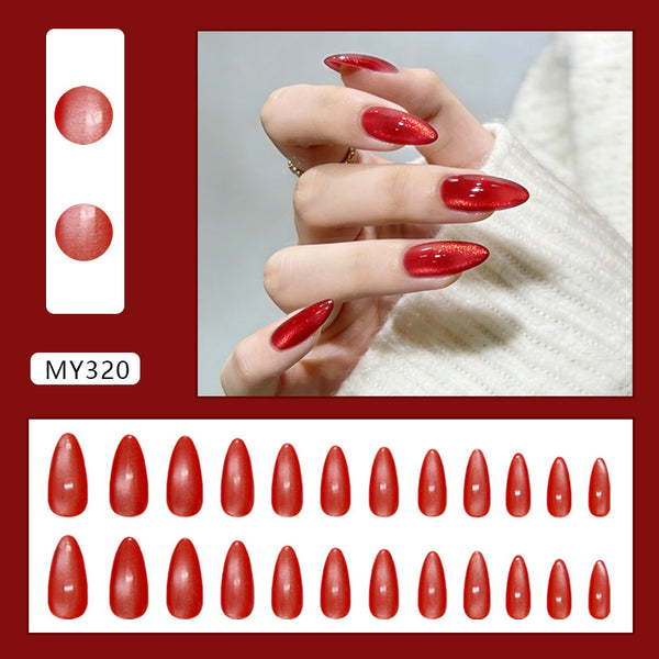 12 Sizes-24 Pcs Press On Nails MY320