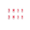 12 Sizes-24 Pcs Press On Nails JP1194