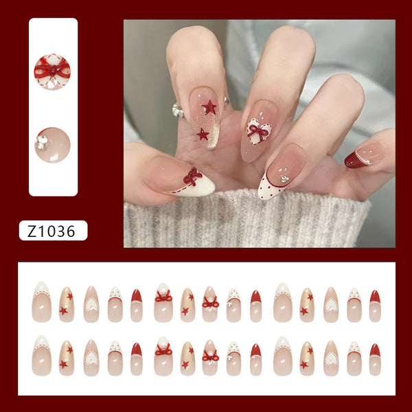 30 Pcs Press On Nails Z1036