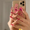 12 Sizes-24 Pcs Press On Nails JP1015