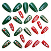 12 Sizes-24 Pcs Press On Nails Y1238