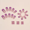 12 Sizes-24 Pcs Press On Nails W930