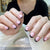 12 Sizes-24 Pcs Press On Nails W1891