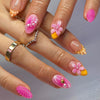 12 Sizes-24 Pcs Press On Nails BZ1417