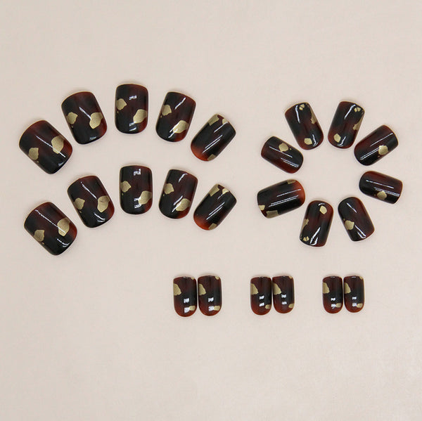12 Sizes-24 Pcs Press On Nails W1469