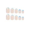 12 Sizes-24 Pcs Press On Nails JP1348
