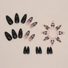 12 Sizes-24 Pcs Press On Nails W641