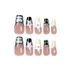 12 Sizes-24 Pcs Press On Nails JP2749
