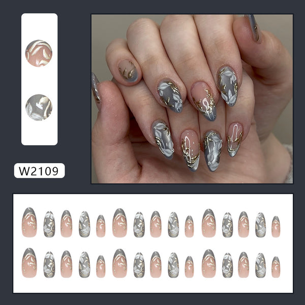 30 Pcs Press On Nails W2109