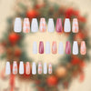 12 Sizes-24 Pcs Press On Nails JP2682