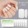 300 Pcs Press On Nails long-squoval-ms-h011-01