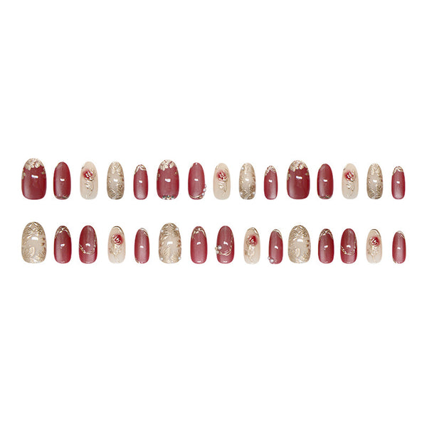 30 Pcs Press On Nails Z1357