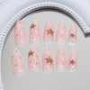 12 Sizes-24 Pcs Press On Nails R894