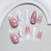 12 Sizes-24 Pcs Press On Nails W2010