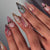 12 Sizes-24 Pcs Press On Nails W2034